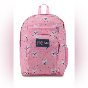 Jansport French bulldog backpack